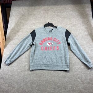 NFL Team Apparel Kansas City Chiefs Crewneck Sweatshirt Size Large